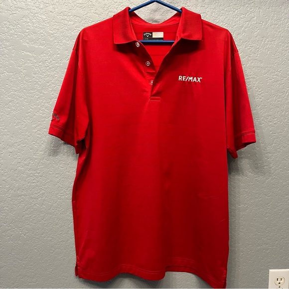 Men's Lot of 3 Nike Golf Shirts with REMAX logo Blue Red and Gray L - Picture 2 of 10